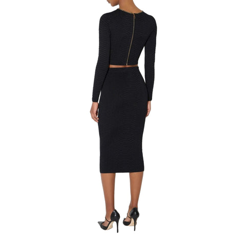 Elisabetta Franchi Maglia Maglia Donnaa zip posteriore 40 - Francavilla Moda