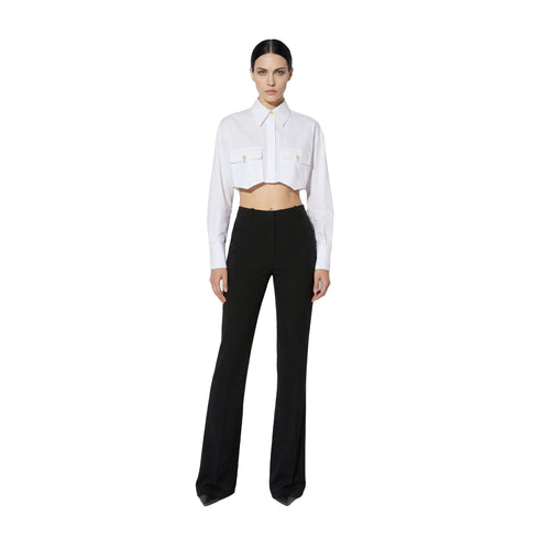 Elisabetta Franchi Pantaloni Pantalone Donna a palazzo 40 - Francavilla Moda