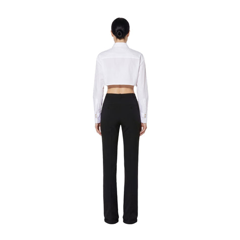 Elisabetta Franchi Pantaloni Pantalone Donna a palazzo 40 - Francavilla Moda