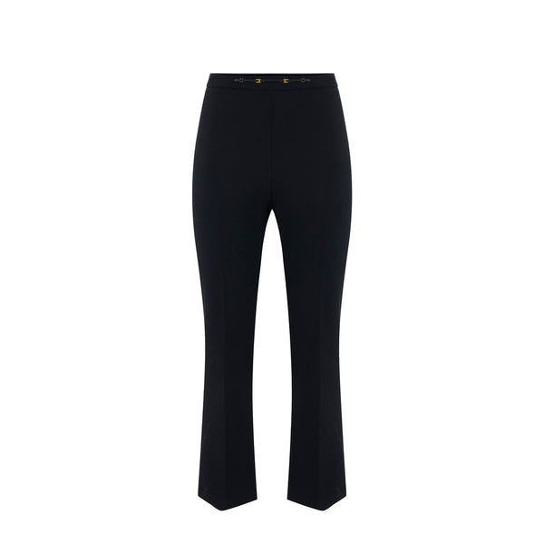 Elisabetta Franchi Pantaloni Pantalone Donna a trombetta slim 40 - Francavilla Moda
