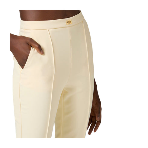 Elisabetta Franchi Pantaloni Pantalone Donna alla caviglia Lemonade P25 - ELISABETTA FRANCHIPA07651E2 - DC7 - 42 - Francavilla Moda