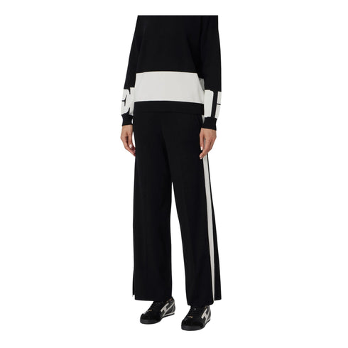 Elisabetta Franchi Pantaloni Pantalone Donna bande laterali 42 - Francavilla Moda
