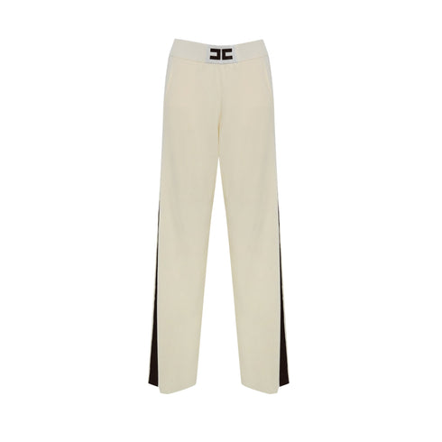 Elisabetta Franchi Pantaloni Pantalone Donna bande laterali 40 A25-ELISABETTA FRANCHIKP69S56E2-EG2-40 - Francavilla Moda