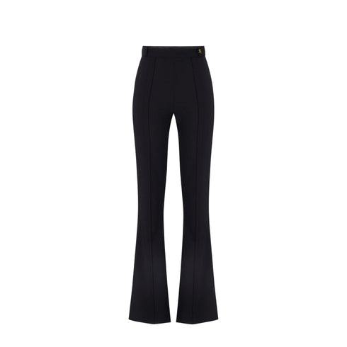 Elisabetta Franchi Pantalone Pantalone Donna con dettaglio charm 40 - Francavilla Moda