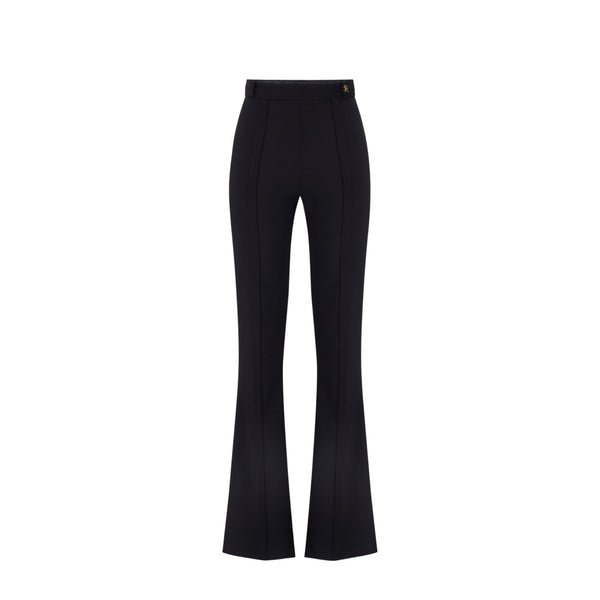Elisabetta Franchi Pantalone Pantalone Donna con dettaglio charm 40 - Francavilla Moda