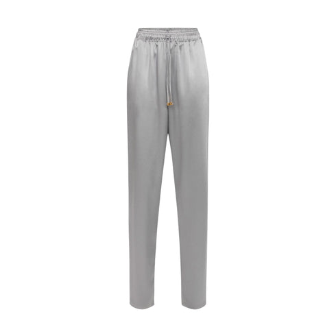 Elisabetta Franchi Pantaloni Pantalone Donna modello joggers Piombo - Francavilla Moda