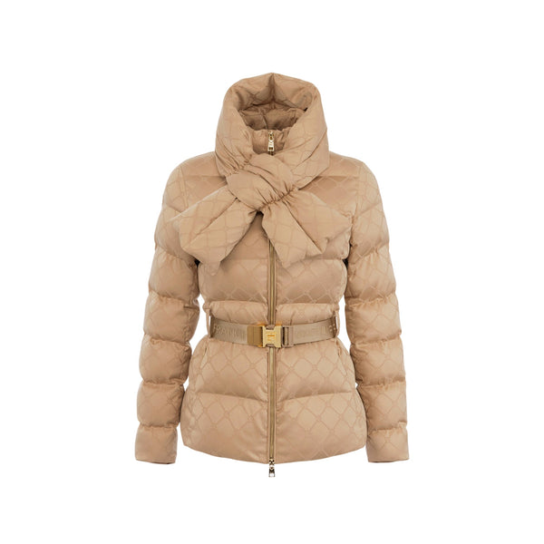 Elisabetta Franchi Piumino corto Piumino Donna corto con sciarpa 42 - Francavilla Moda