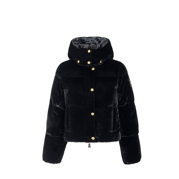 Elisabetta Franchi Piumino corto Piumino Donna corto in velluto 40 - Francavilla Moda