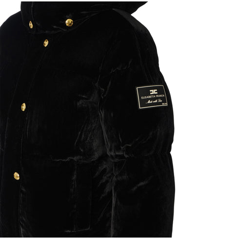 Elisabetta Franchi Piumino corto Piumino Donna corto in velluto 40 - Francavilla Moda