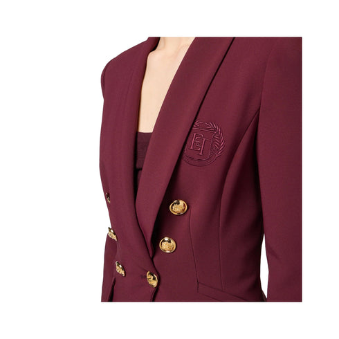 ELISABETTA FRANCHI Tailleur Tailleur Donna doppiopetto Rouge noir A24 - ELISABETTA FRANCHITP00246E2 - CG3 - 32 - Francavilla Moda
