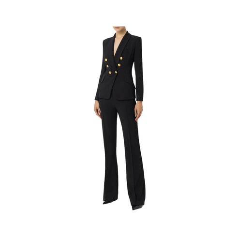 ELISABETTA FRANCHI Tailleur Tailleur Donna doppiopetto Nero A24 - ELISABETTA FRANCHITP00246E2 - 110 - 32 - Francavilla Moda