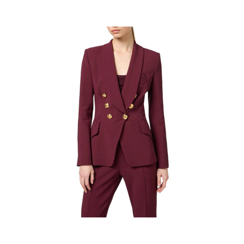 ELISABETTA FRANCHI Tailleur Tailleur Donna doppiopetto Rouge noir A24 - ELISABETTA FRANCHITP00246E2 - CG3 - 32 - Francavilla Moda