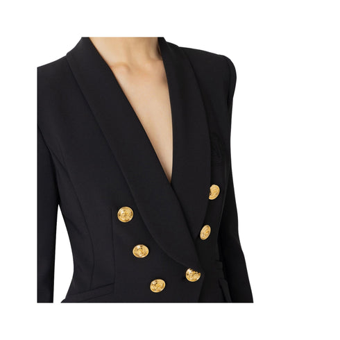 ELISABETTA FRANCHI Tailleur Tailleur Donna doppiopetto Nero A24 - ELISABETTA FRANCHITP00246E2 - 110 - 32 - Francavilla Moda
