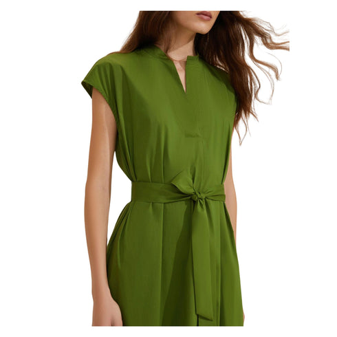 Emme Marella Abito midi Abito Donna midi con fusciacca 42 P25 - EMME MARELLASOVRANA - 04 - 42 - Francavilla Moda