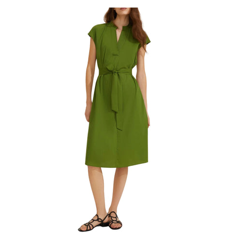 Emme Marella Abito midi Abito Donna midi con fusciacca 42 P25 - EMME MARELLASOVRANA - 04 - 42 - Francavilla Moda