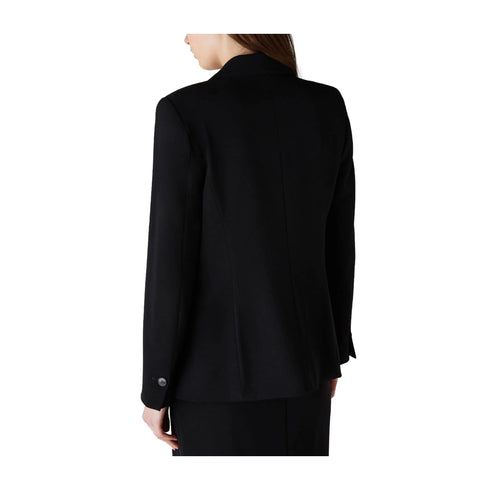 EMME MARELLA Giacca blazer Blazer Donna slim in twill Nero - Francavilla Moda