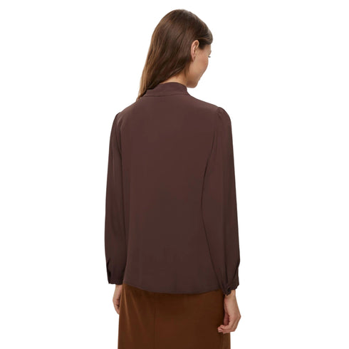 Emme Marella Camicia elegante Camicia Donna con fiocco 42 - Francavilla Moda