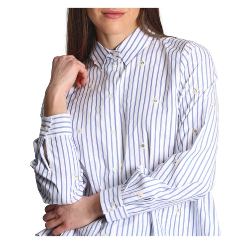 Emme Marella Camicia casual Camicia Donna con paillettes 40 - Francavilla Moda