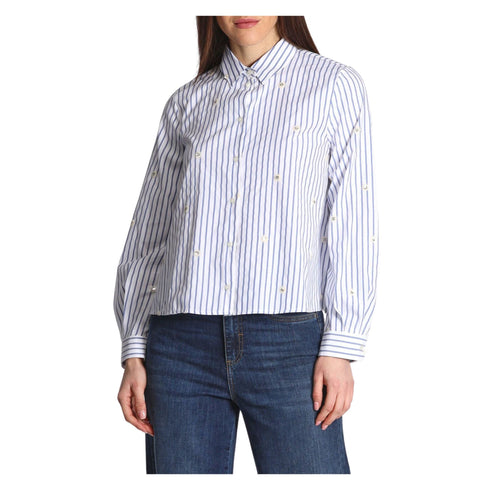 Emme Marella Camicia casual Camicia Donna con paillettes 40 - Francavilla Moda