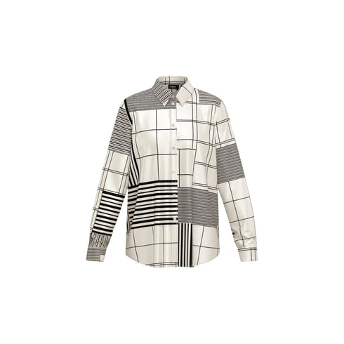 Emme Marella Camicia casual Camicia Donna fantasia all over 40 A25-MARELLA BIAGIO-012-40 - Francavilla Moda