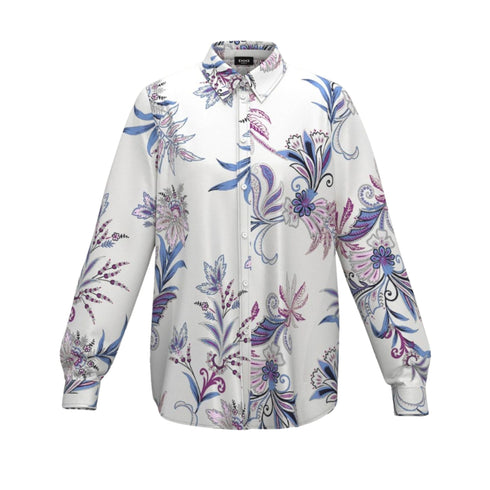 Emme Marella Camicia casual Camicia Donna in twill stampato 40 - Francavilla Moda