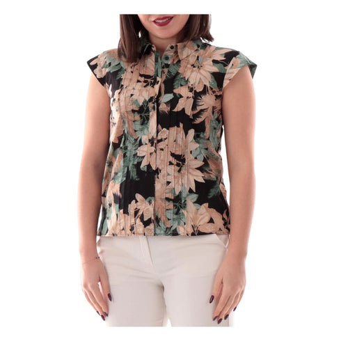 Emme Marella Camicia corta Camicia Donna maniche ad aletta 40 - Francavilla Moda