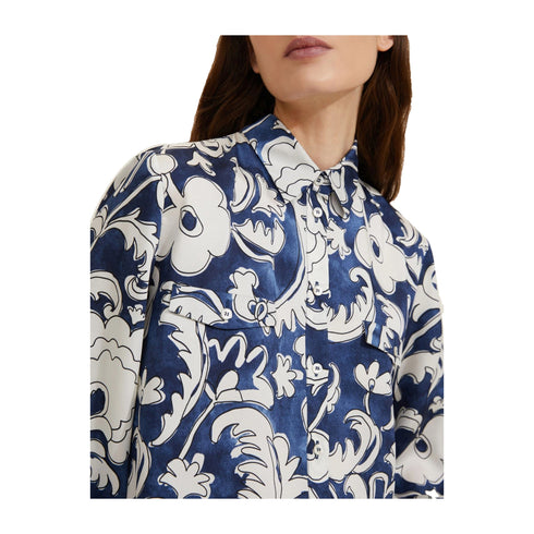 Emme Marella Camicia casual Camicia Donna morbida stampata 40 - Francavilla Moda