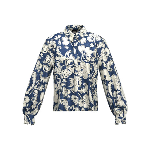 Emme Marella Camicia casual Camicia Donna morbida stampata 40 - Francavilla Moda
