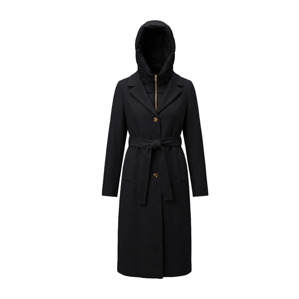 Emme Marella Cappottino Cappotto Donna con cappuccio 40 A26-EMME MARELLAEMMDESIDERIO-013-40 - Francavilla Moda