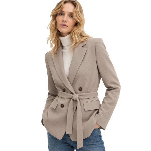 Emme Marella Giacca blazer Giacca Donna blazer con cinta 42 - Francavilla Moda