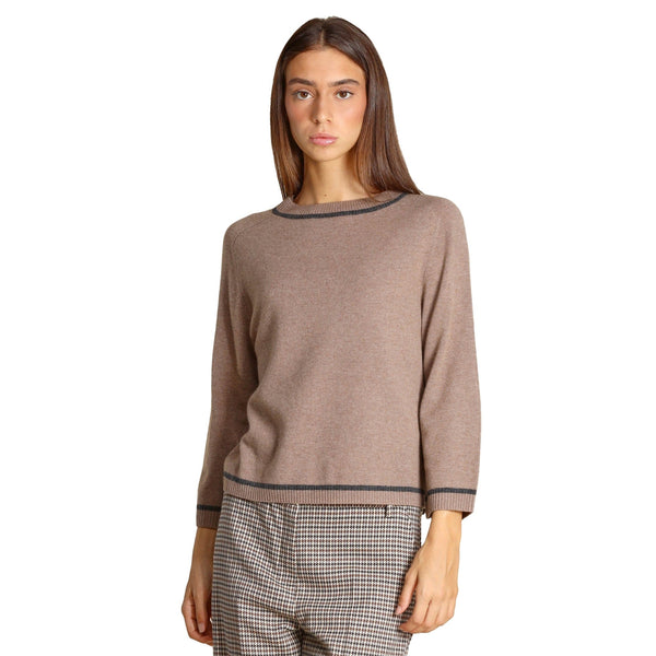 Emme Marella Maglia Maglia Donna con scollo tondo S - Francavilla Moda