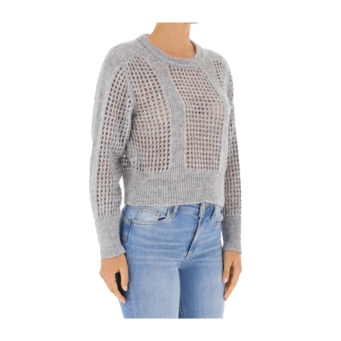 Emme Marella Pullover Maglia Donna in maglia traforata S A24 - EMME MARELLAELFO - 007 - S - Francavilla Moda