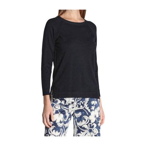 Emme Marella Maglia Maglia Donna minimal girocollo S - Francavilla Moda