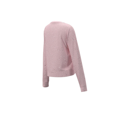 Emme Marella Pullover Maglia Girocollo "Ruth" Donna con Paillettes S - Francavilla Moda