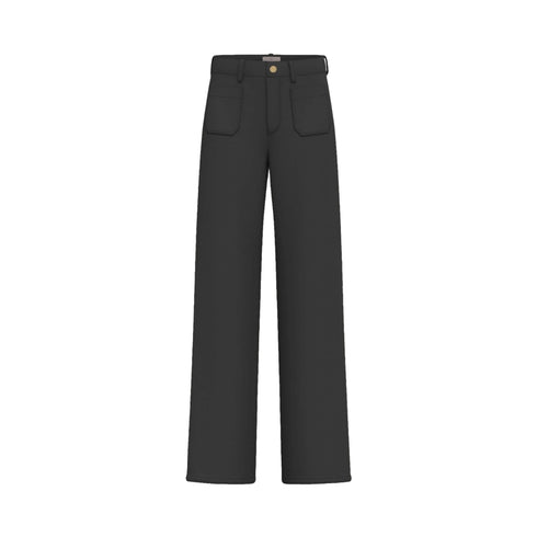 Emme Marella Pantaloni Pantalone Donna con tasche applicate 40 A26-EMME MARELLAEMMRIDENTE-006-40 - Francavilla Moda