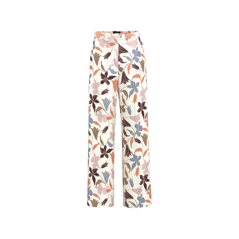 Emme Marella Pantaloni Pantalone Donna dritto con fantasia 40 - Francavilla Moda