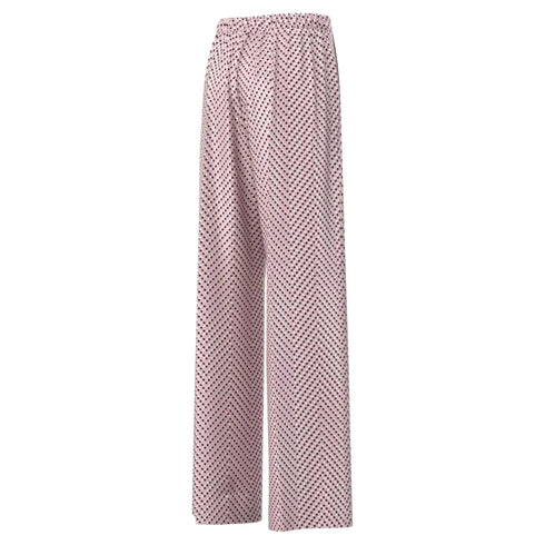 Emme Marella Pantaloni Pantalone Donna dritto con fantasia 40 P25 - EMME MARELLANORDICA - 09 - 40 - Francavilla Moda