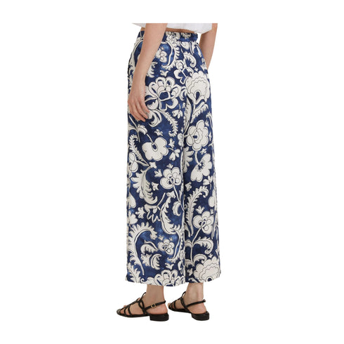 Emme Marella Pantaloni Pantalone Donna fantasia cropped 40 - Francavilla Moda