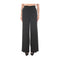 Emme Marella Pantaloni Pantalone Donna fluido a vita alta Nero - Francavilla Moda