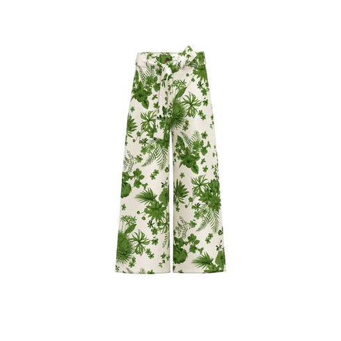 Emme Marella Pantaloni Pantalone Donna fluido con fiocco 42 - Francavilla Moda