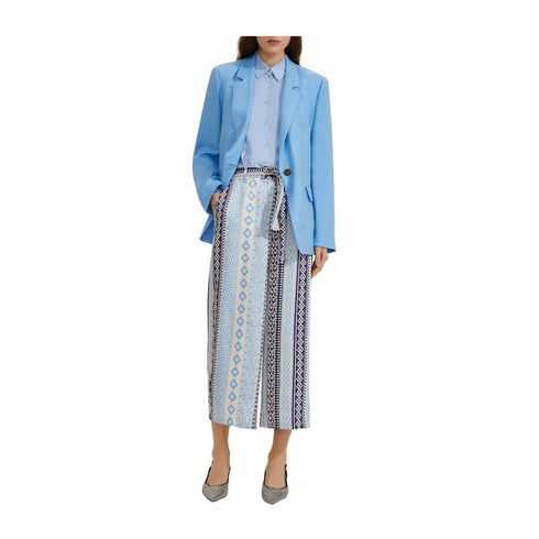 Emme Marella Pantaloni Pantalone Donna fluido con fiocco 42 P25 - EMME MARELLARISICO - 06 - 42 - Francavilla Moda