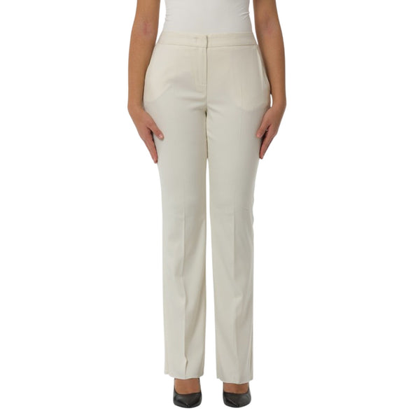 Emme Marella Pantaloni Pantalone Donna gamba dritta flanella 40 - Francavilla Moda