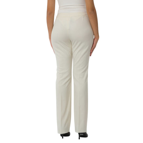 Emme Marella Pantaloni Pantalone Donna gamba dritta flanella 40 - Francavilla Moda