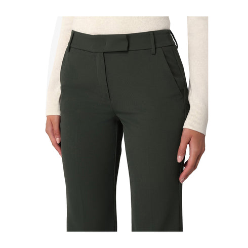 Emme Marella Pantaloni Pantalone Donna mini flare con risvolto 40 - Francavilla Moda