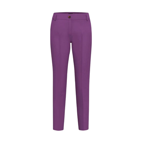 EMME MARELLA Pantaloni Pantalone Donna modello chino Viola - Francavilla Moda