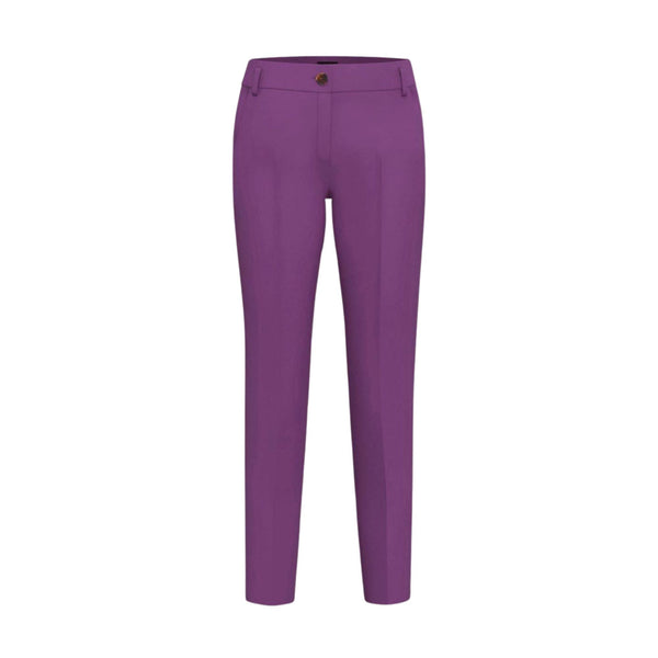 EMME MARELLA Pantaloni Pantalone Donna modello chino Viola - Francavilla Moda