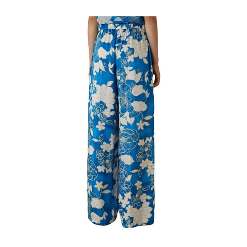 Emme Marella Pantaloni Pantalone Donna morbido a palazzo Ottanio P24-EMME MARELLADISTANT-004-40 - Francavilla Moda