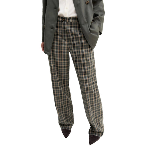 Emme Marella Pantaloni Pantalone Donna piega stirata 40 A26-EMME MARELLAEMMAMATO-003-40 - Francavilla Moda