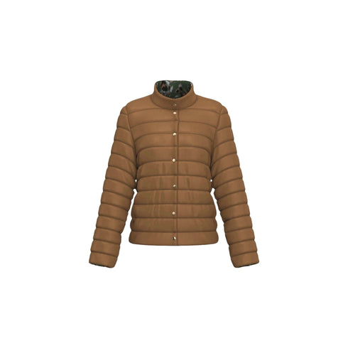 Emme Marella Piumino corto Piumino Donna reversibile con stampa 42 A26-EMME MARELLAEMMOMBRINA-002-42 - Francavilla Moda