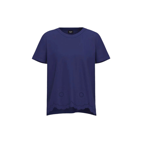 Emme Marella T-shirt T-shirt Donna con ricami sul fondo S P25 - EMME MARELLASFOGO - 03 - S - Francavilla Moda